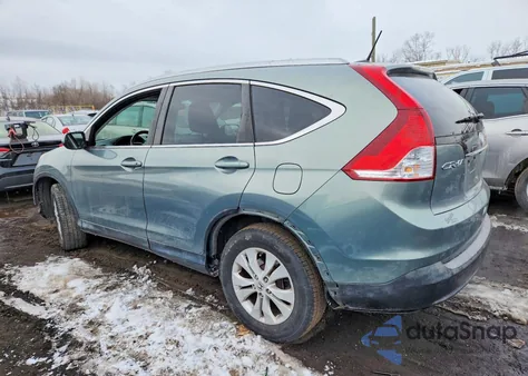 2012 Honda Cr-V Exl z USA, uszkodzony, nr VIN JHLRM4H77CC012589